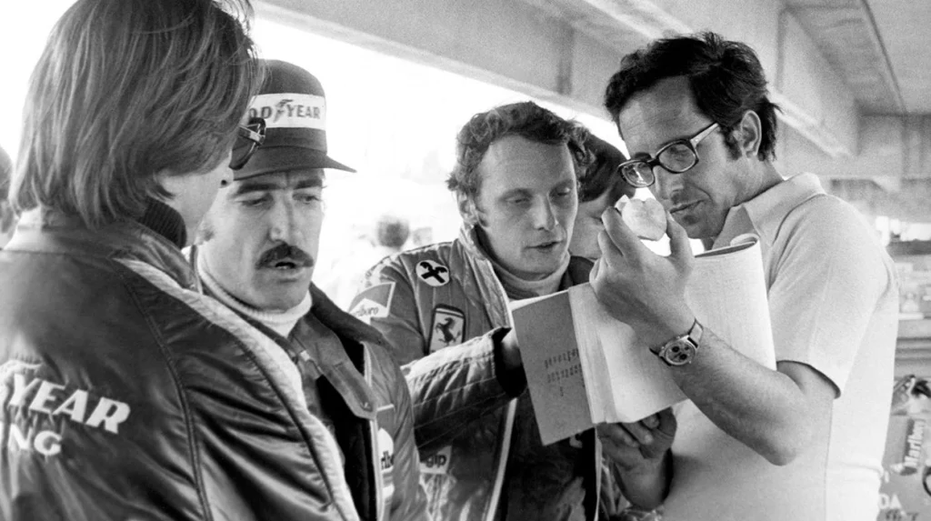 Mauro Forghieri and Niki Lauda