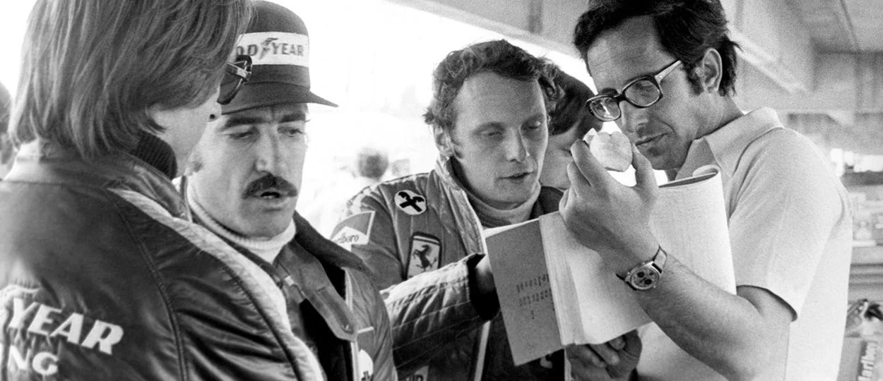 Mauro Forghieri and Niki Lauda