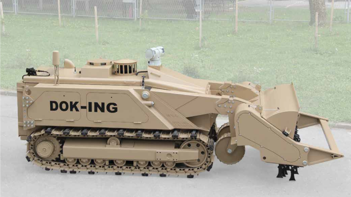 DOK- ING MV-4 Scorpion- машина для розмінування