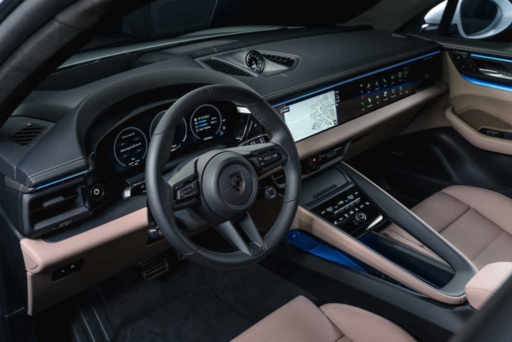 Porsche Macan EV interior
