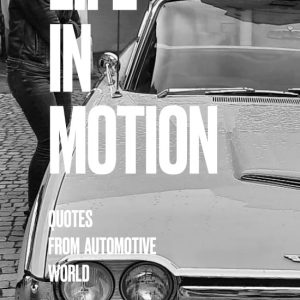 Book with automotive quotes